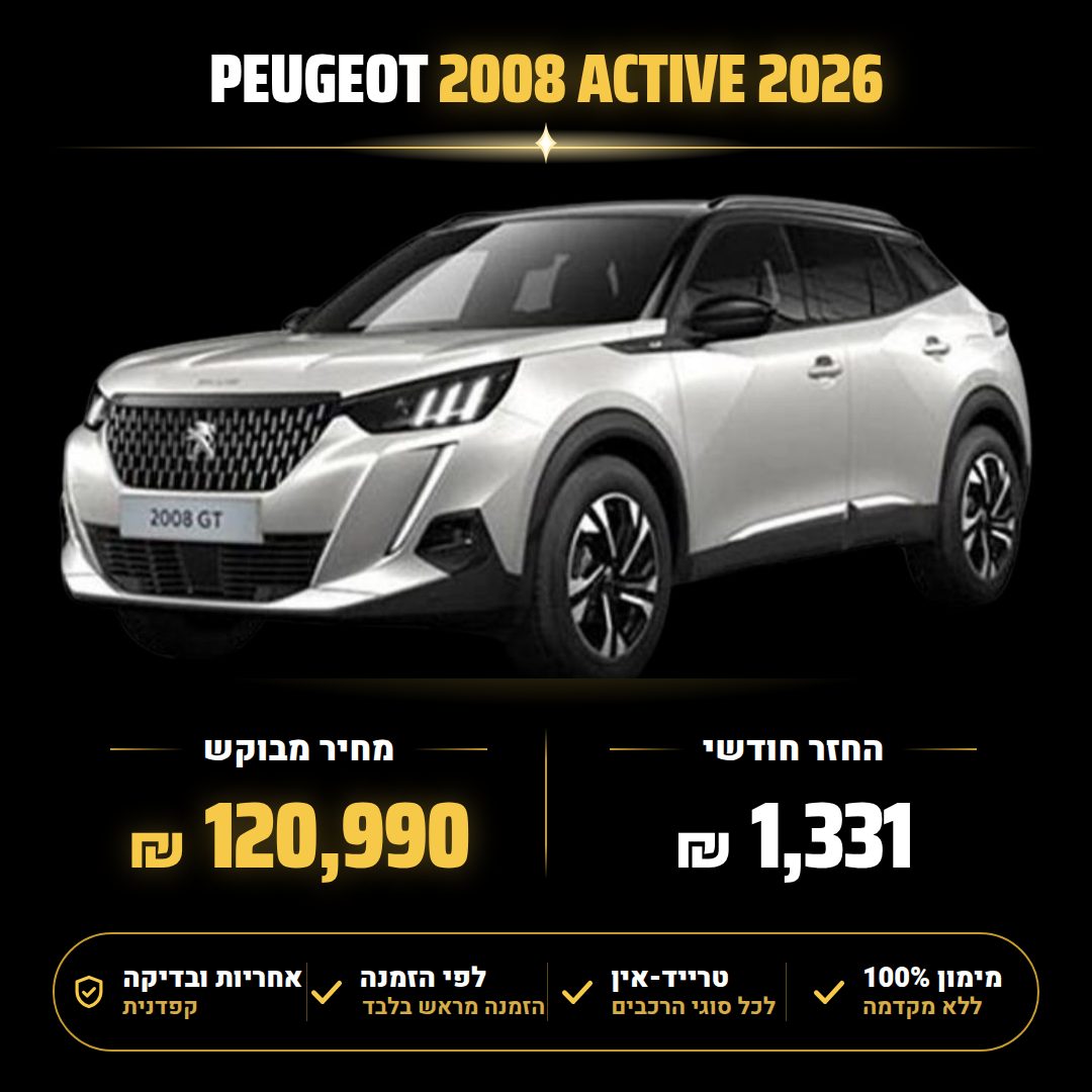 פיג'ו 2008 ACTIVE